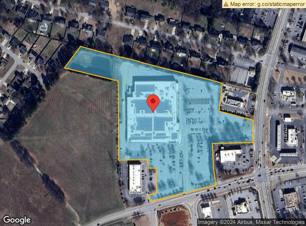  694 Fairview Rd, Simpsonville, SC Parcel Map