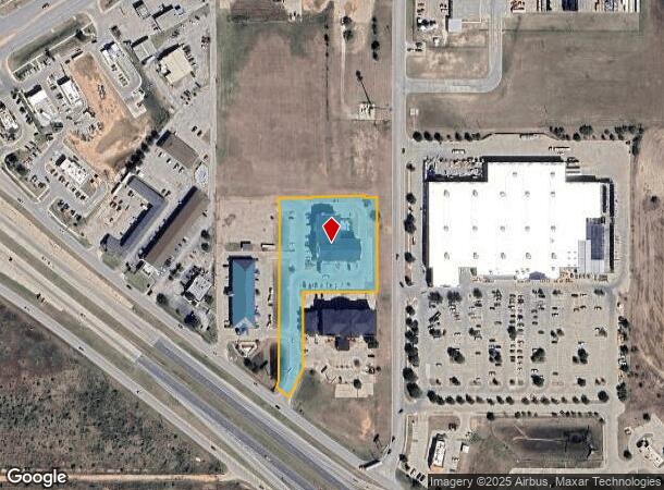 1802 E Overland Trl, Abilene, TX Parcel Map