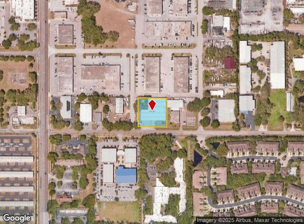  2050 Palmetto St, Clearwater, FL Parcel Map