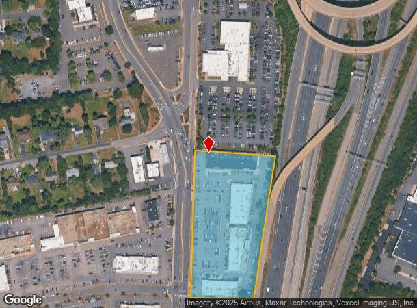  6651 Backlick Rd, Springfield, VA Parcel Map
