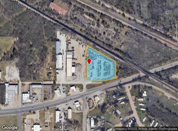  1036 E Fort Worth St, Wichita Falls, TX Parcel Map