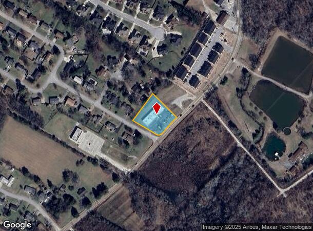  7505 Middle Valley Rd, Hixson, TN Parcel Map