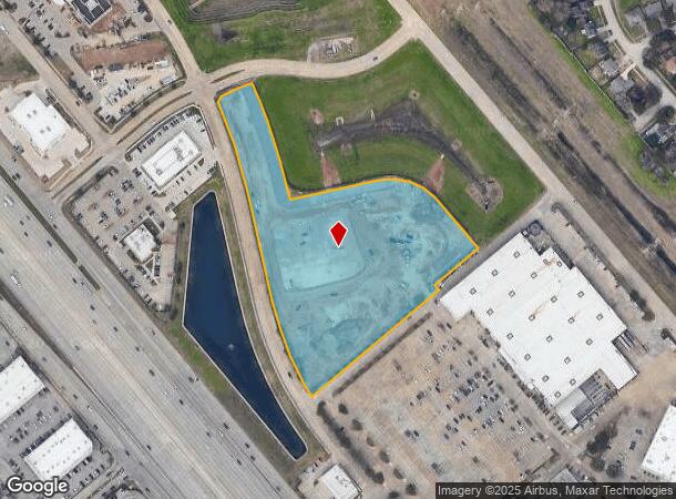  19101 Town Ridge Ln, Webster, TX Parcel Map