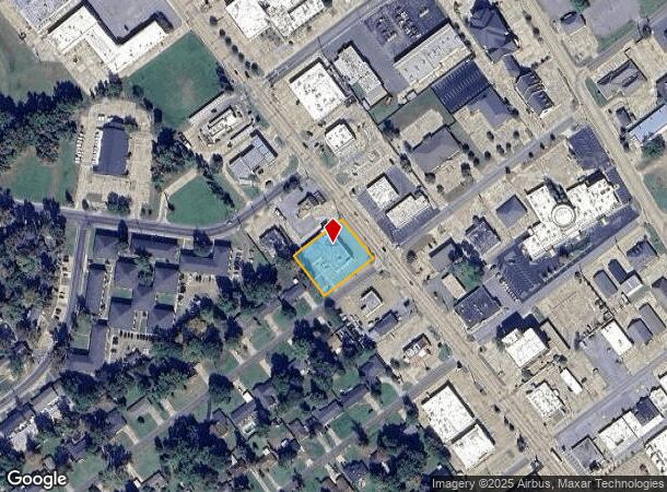 1401 N 18Th St, Monroe, LA Parcel Map