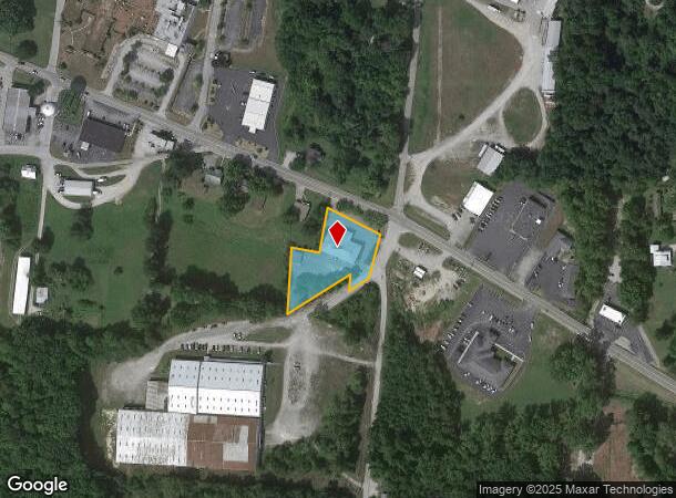  403 Central Ave W, Jamestown, TN Parcel Map