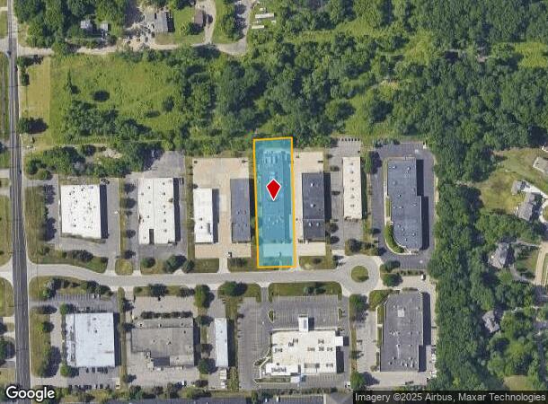  360 Enterprise Ct, Bloomfield Hills, MI Parcel Map