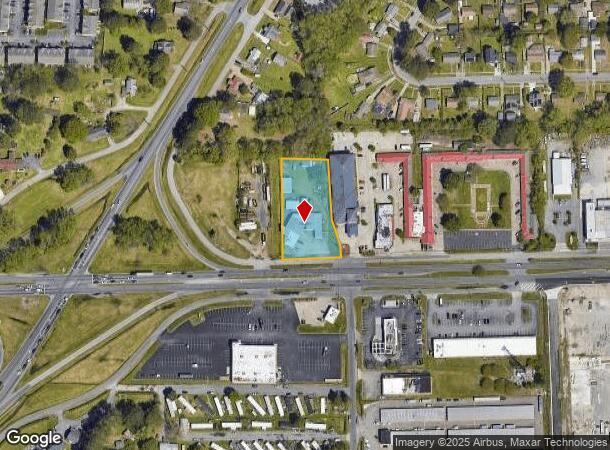  3347 S Military Hwy, Chesapeake, VA Parcel Map