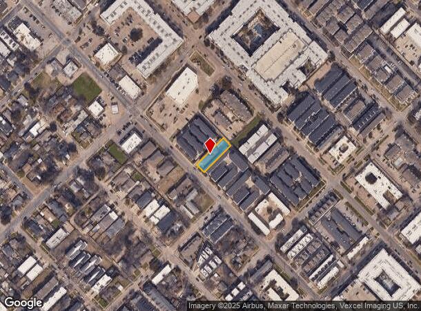  2212 N Fitzhugh Ave, Dallas, TX Parcel Map