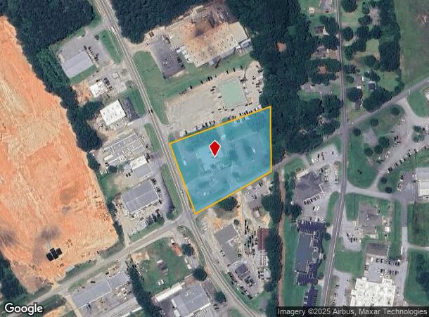  1557 S Broad St, Monroe, GA Parcel Map