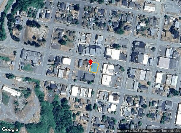 340 Spruce St, Myrtle Point, OR Parcel Map