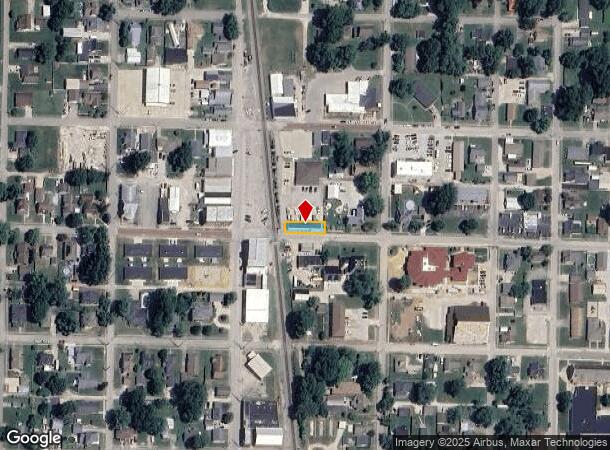 108 W Locust St, Fort Branch, IN Parcel Map
