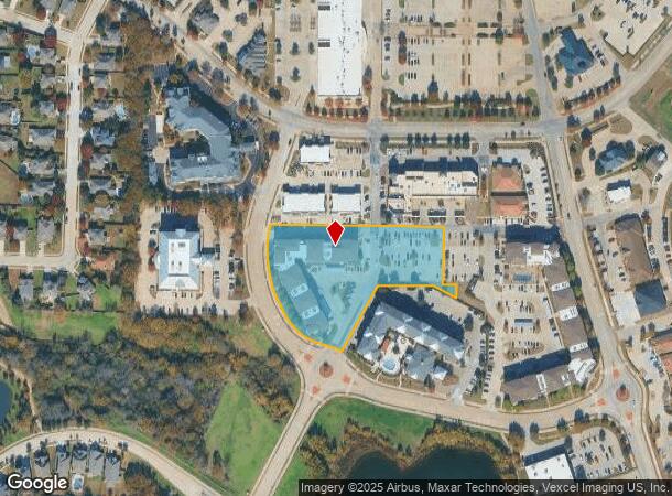  2801 Shoreline Dr, Denton, TX Parcel Map