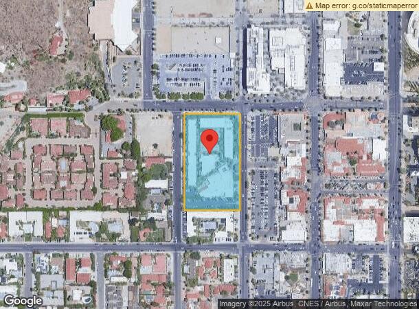  155 S Belardo Rd, Palm Springs, CA Parcel Map