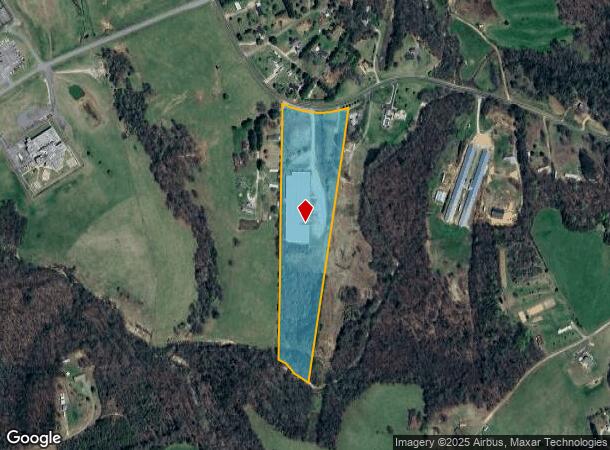  804 Old Landfill Rd, Taylorsville, NC Parcel Map