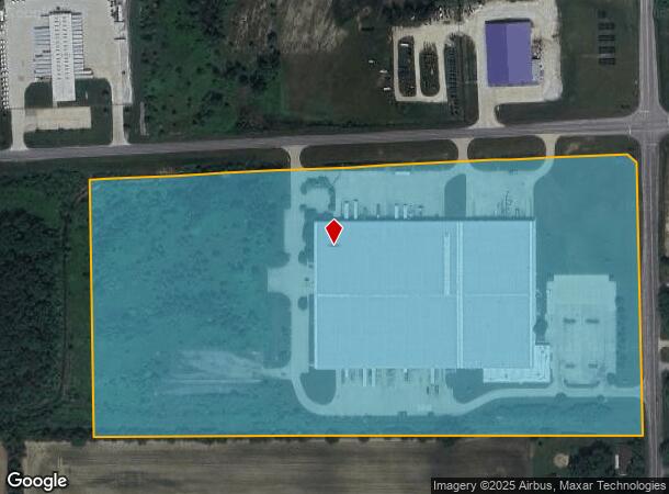 3031 W Industries Rd, Richmond, IN Parcel Map