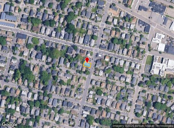  353 Newton St, Waltham, MA Parcel Map