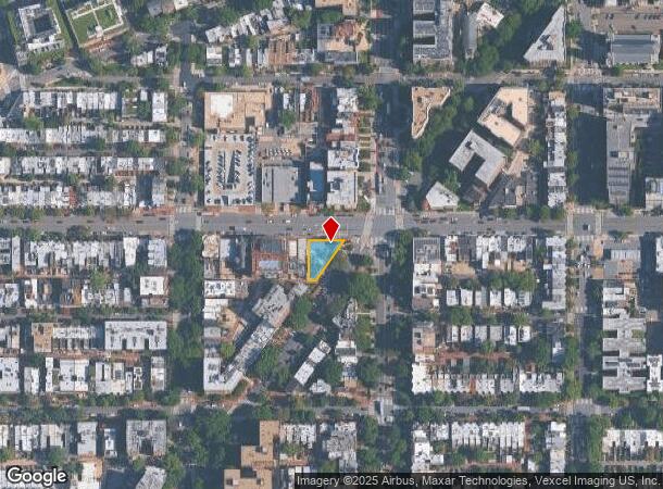  1600 U St Nw, Washington, DC Parcel Map