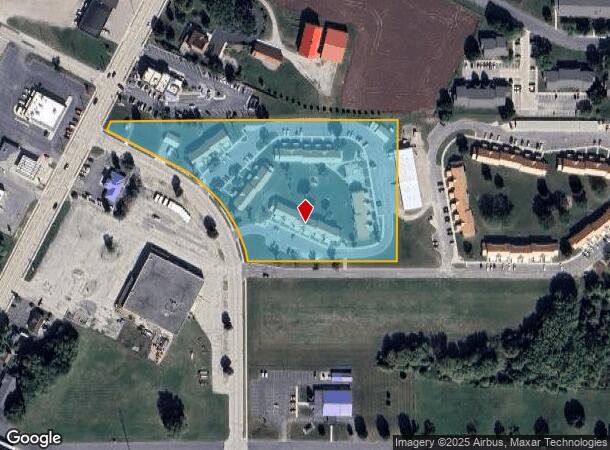 1300 Wayland St, Beaver Dam, WI Parcel Map