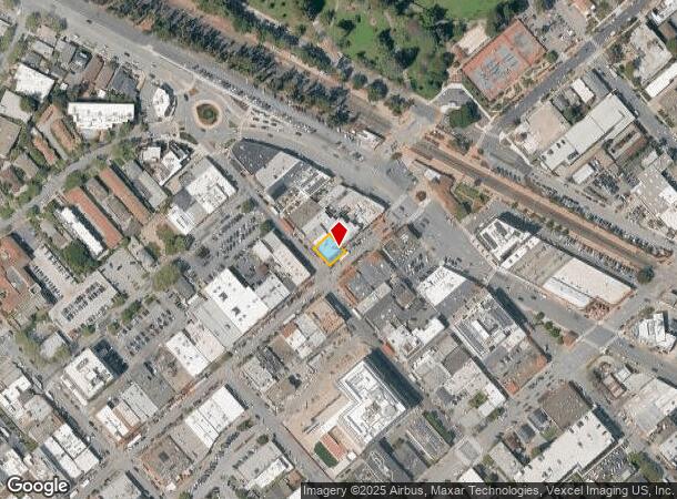1152 Burlingame Ave, Burlingame, CA Parcel Map