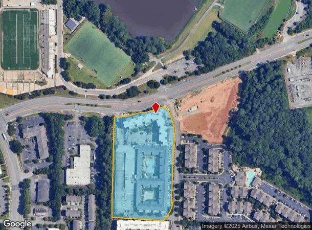  3079 Hidden Forest Ct, Marietta, GA Parcel Map