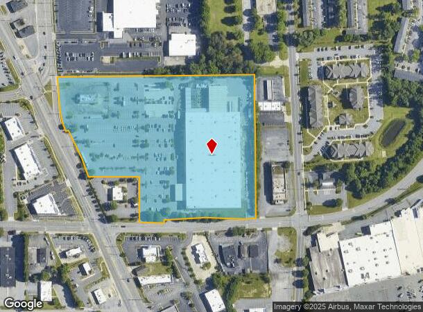  2310 N Main St, High Point, NC Parcel Map
