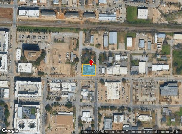  401 E Abram St, Arlington, TX Parcel Map