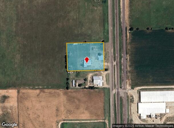  3605 N Columbia St, Plainview, TX Parcel Map