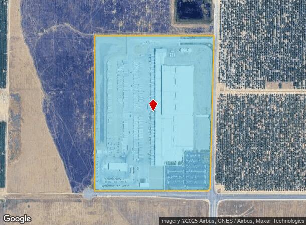 2701 S Driver Rd, Shafter, CA Parcel Map
