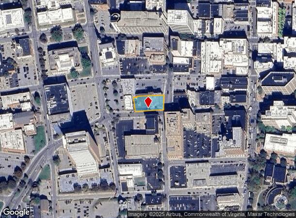  105 Franklin Rd Sw, Roanoke, VA Parcel Map