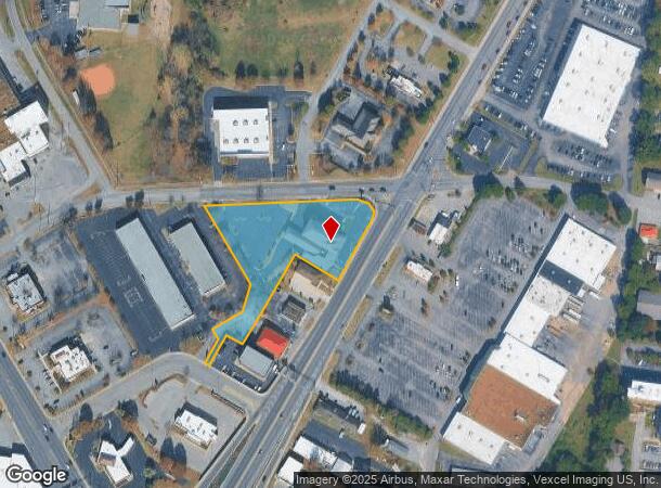 615 Memorial Blvd, Murfreesboro, TN Parcel Map