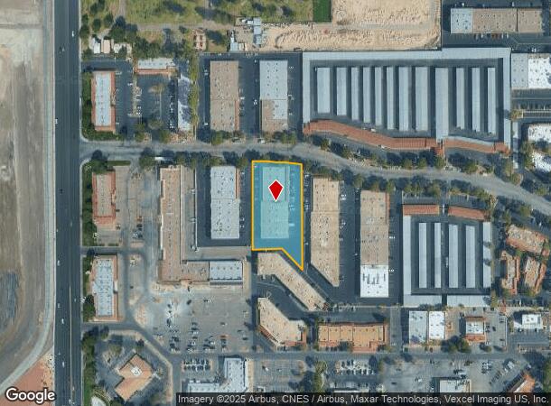 2505 Chandler Ave, Las Vegas, NV Parcel Map