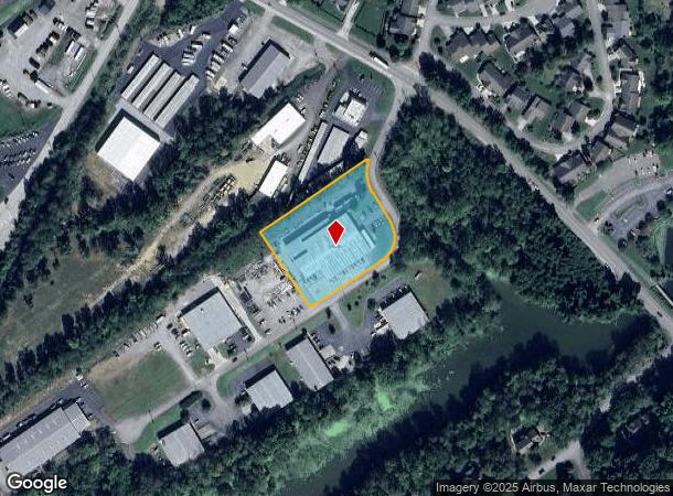 100 Meco Ln, Oak Ridge, TN Parcel Map