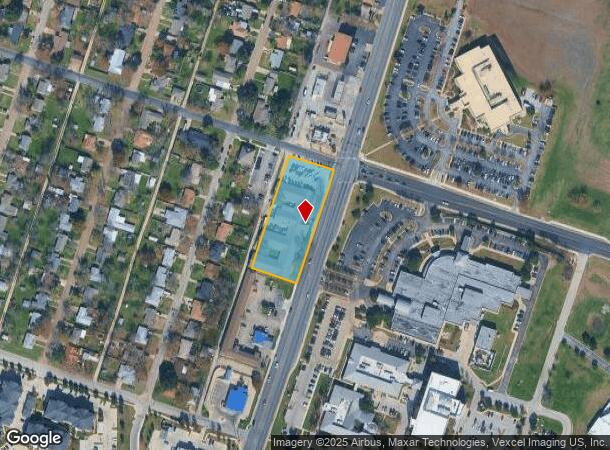  1802 S 31St St, Temple, TX Parcel Map