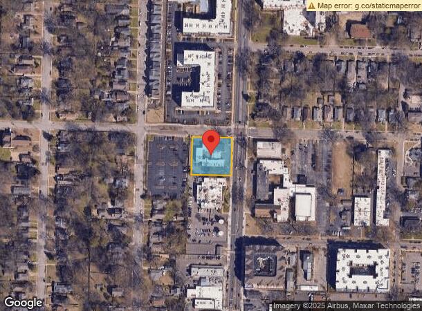  463 S Highland St, Memphis, TN Parcel Map