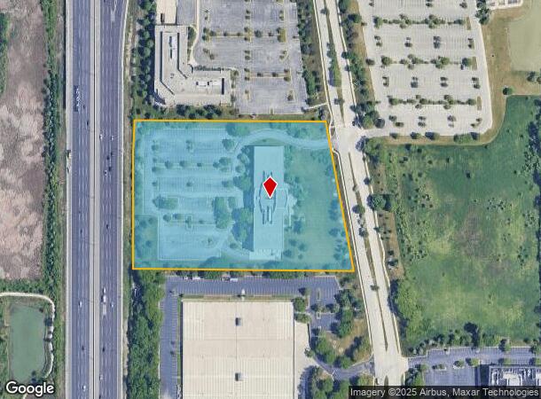  500 N Field Dr, Lake Forest, IL Parcel Map