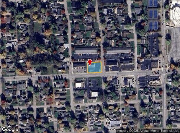 920 25Th St, Columbus, IN Parcel Map