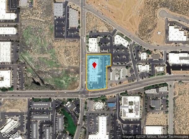  1818 College Pky, Carson City, NV Parcel Map