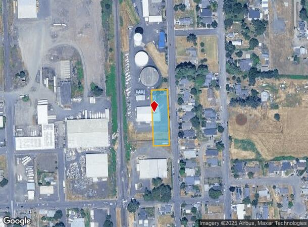 1171 Elm St, Junction City, OR Parcel Map