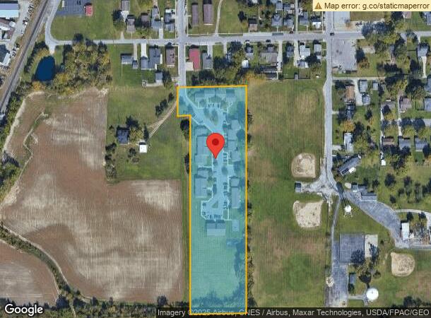  305 S Waverly St, Cridersville, OH Parcel Map