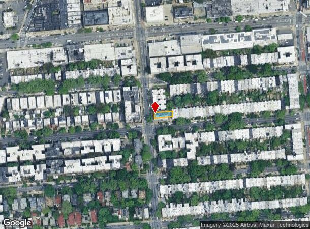  1793 Bedford Ave, Brooklyn, NY Parcel Map