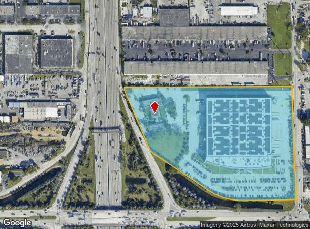  5900 Nw 74Th Ave, Miami, FL Parcel Map