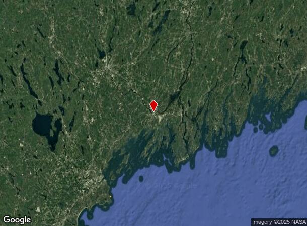  22 Lincoln St, Brunswick, ME Parcel Map