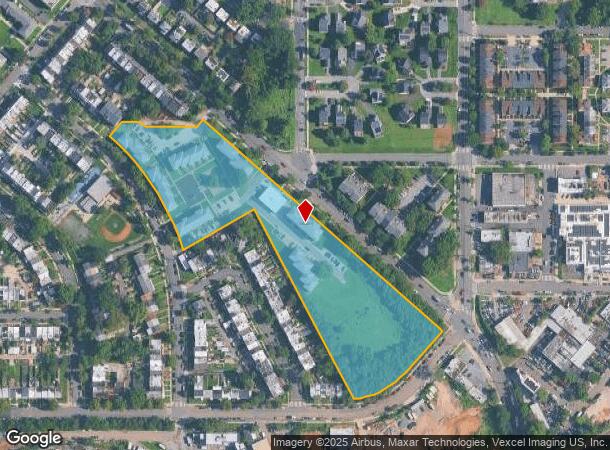  1701 Adams St Ne, Washington, DC Parcel Map