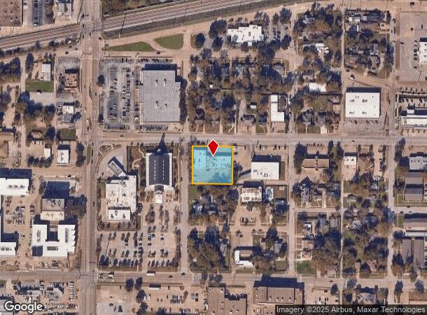 1224 Main St, Garland, TX Parcel Map