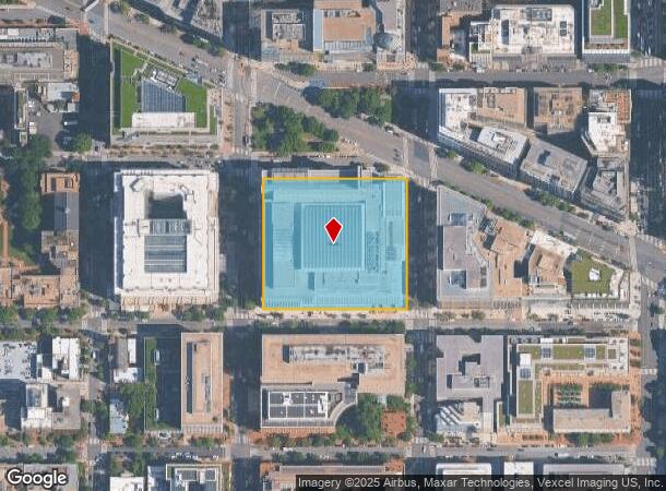 1818 H St Nw, Washington, DC Parcel Map