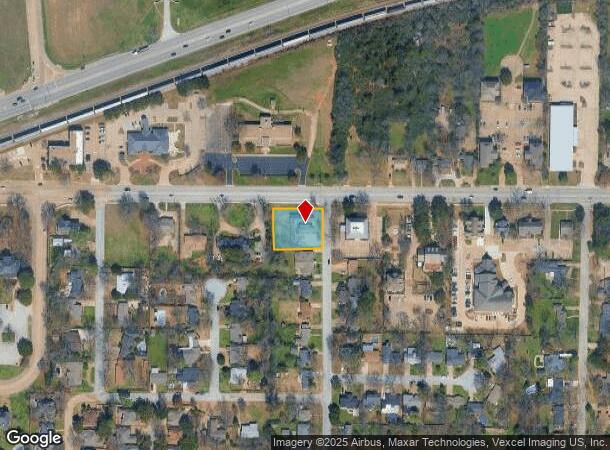 1500 W Abram St, Arlington, TX Parcel Map