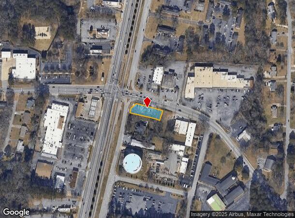 1585 Lake Harbin Rd, Morrow, GA Parcel Map