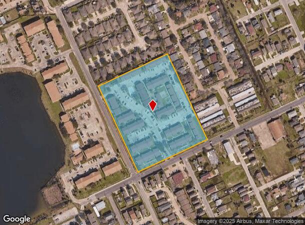  7200 Avenue P 1/2, Galveston, TX Parcel Map