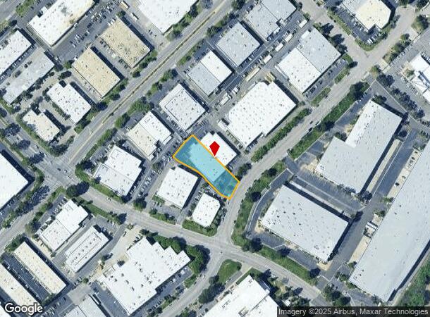 24773 Avenue Rockefeller, Valencia, CA Parcel Map