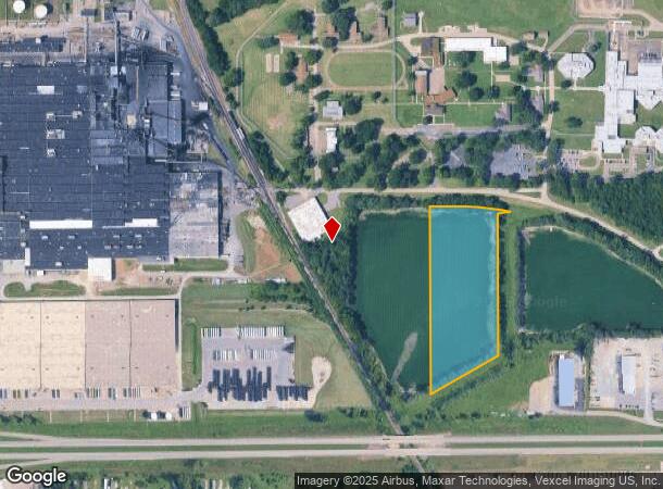  1535 Nw 25Th St, Topeka, KS Parcel Map